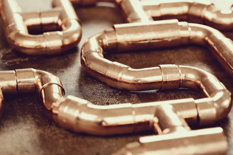 copper piping